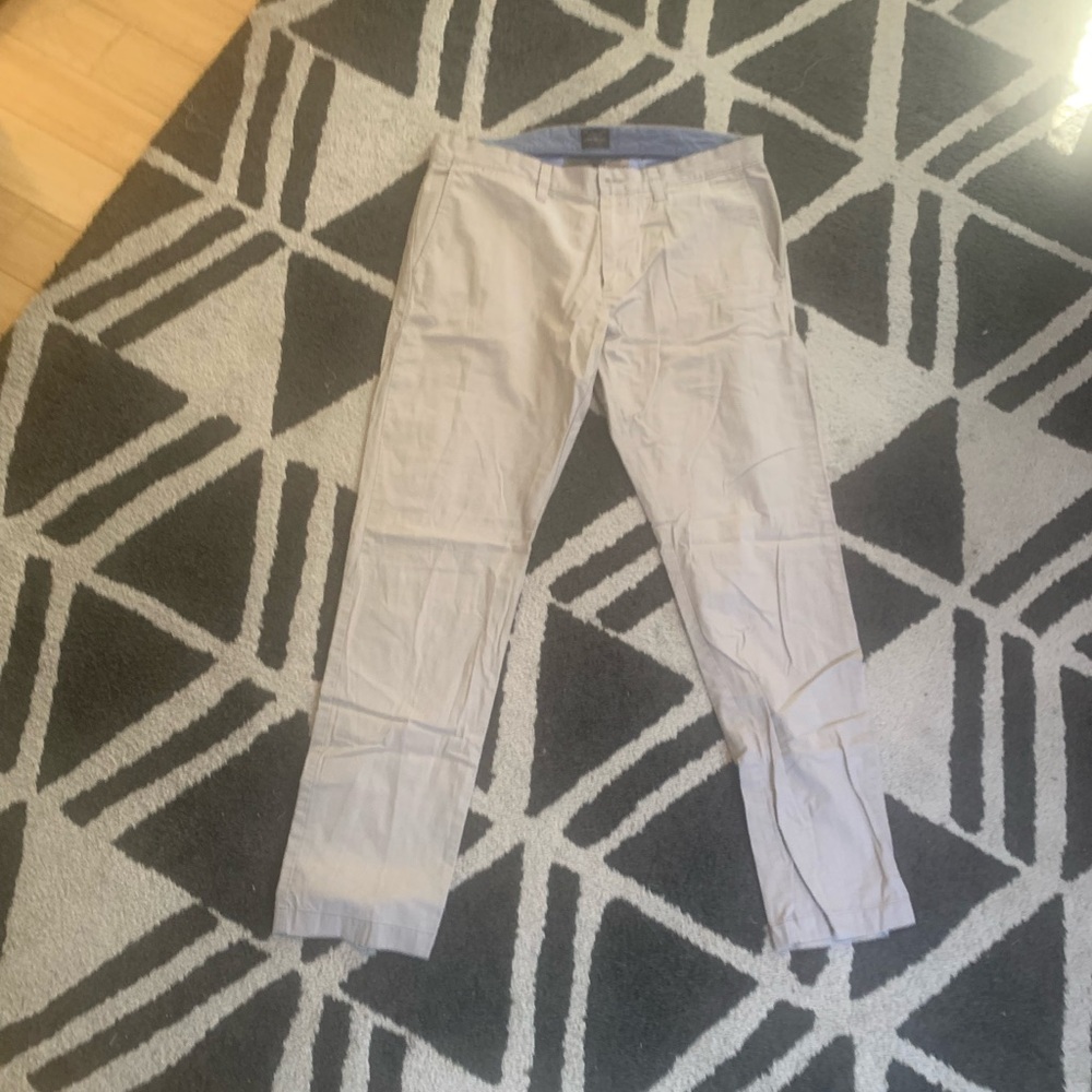 Mens size 33 j crew slim fit stretch chino pant